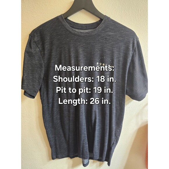 Hurley Costal Gray T Shirt Buckle Exclusive Size Medium - Picture 2 of 6